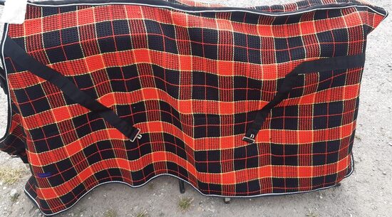 Abschwitz/Transport/Sommerdecke Waffelfrottee, 145cm Rückenlänge